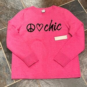 NWT Women’s Chico’s sweater-Size 1/Medium